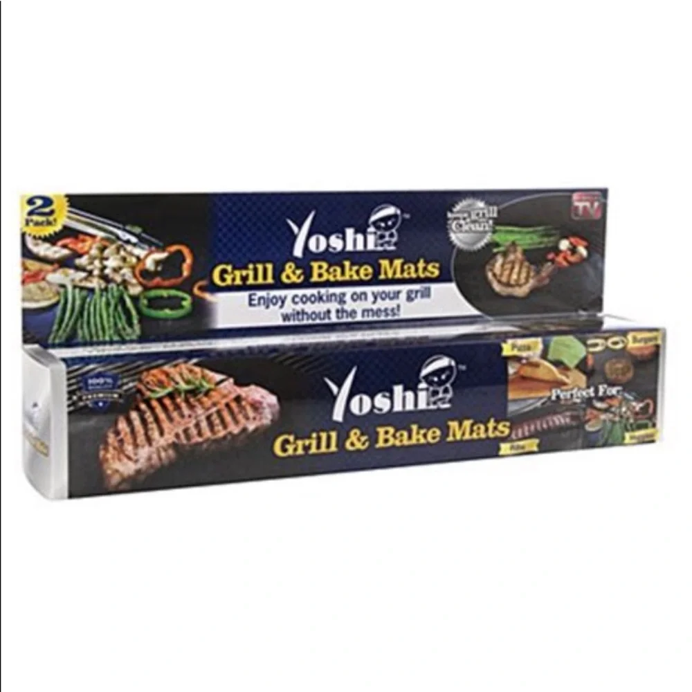 NWT YOSHI GRILL & BAKE MATT W STAINLESS STEEL BBQ TONG